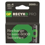 GP Batteries GP ReCyko Pro NiMH Akkumulátor HR6 (AA) 4db