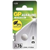 GP Batteries LR44 (A76) alkáli gombelem 1db/bliszter (B13762)