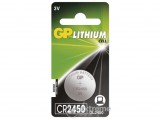 GP Lítium gombelem, CR2450, 1db/bliszter (B15851)