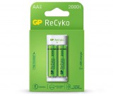 GP ReCyko Eco E211 akkutöltő + 2×AA GP ReCyko 2000 B51214