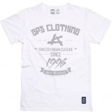 Gps Clothing Gps - Enjoy Férfi Fehér Rövid Ujjú Póló