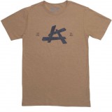 Gps Clothing Gps - Logo 2021 Férfi Barna Rövid Ujjú Póló