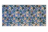 Grace 3D PVC falpanel Mosaic Sea Breeze