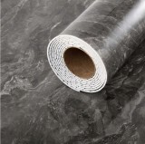 Grace Öntapadós PVC panel, 280 x 60 cm, Grafit szürke márvány