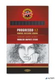 Grafitceruza, 4B, KOH-I-NOOR '8911 Progresso'