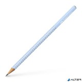 Grafitceruza, B, háromszögletű, FABER-CASTELL 'Sparkle', gyöngyház égkék