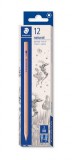 Grafitceruza, HB, hatszögletű, STAEDTLER Noris&reg; natural 130 60N (TS13060N2)