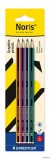 Grafitceruza készlet, HB, hatszögletű, STAEDTLER 'Noris® 120 colour edition', 4 darab