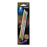 Grafitceruza készlet, HB, STAEDTLER Norix&reg; 181, 3 különböző szín (TS181HBBK3)