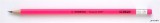 Grafitceruza radírral, HB, hatszögletű, STABILO 'Swano Neon', rózsaszín