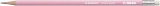 Grafitceruza radírral, HB, hatszögletű, STABILO Swano Pastel, pink (TST490805)
