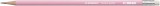 Grafitceruza radírral, HB, hatszögletű, STABILO Swano Pastel, pink (TST490805)