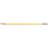 Grafitceruza radírral, HB, hatszögletű, STABILO "Swano Pastel", sárga [12 db]