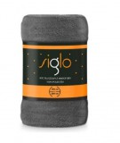 Grafitszürke pléd - egyszemélyes ágytakaró - 150x200 cm