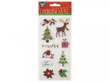 Grafix Karácsonyi szivacs matrica szett, Rénszarvas CraftArt