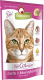 GranataPet Delicatessen Pouch lazac és tenger gyümölcsei 85 g