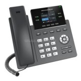 Grandstream IP Telefon 2 vonalas Carrier-Grade, HD színes LCD kijelző, Wifi-s, GRP2612W (GRP2612W)
