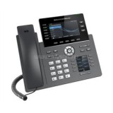 Grandstream IP Telefon 6 vonalas Carrier-Grade, HD színes LCD kijelző, Wifi-s, GRP2616 (GRP2616)