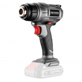 GRAPHITE Akkus hőlégfúvó Energy+ 18V, max. 550°C, akku nélkül!!! 3 év garanciával 58G082