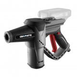 GRAPHITE Akkus magasnyomású mosó Energy+ 18V Li-lon, max. nyomás 2.4 bar, akku nélkül!!! (58G083)