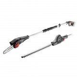 GRAPHITE Akkus magassági láncfűrész és sövényvágó 2az1-ben Energy+, 18V, Akku nélkül! (58G098)