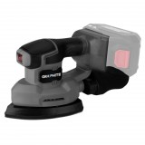 GRAPHITE Akkus szénkefementes deltacsiszoló, Energy+ 18V, akku nélkül 3 év garanciával 58GE141