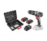 Graphite akkus szénkefementes ütvefúró energy+, 18v, 13 mm, (2 db akkuval 2 ah, töltővel)