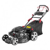 Graphite Benzines Fűnyírógép 4,35LE(3,2kW), 3,0kW, önjáró, vágásszélesség:525mm, vágásmagasság: 25-65mm, Euro5