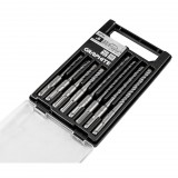 GRAPHITE Betonfúró készlet, SDS PLUS, 2 élű, dupla spirálos, 5-10mm 8db-os (56T168)