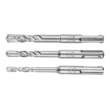 GRAPHITE Betonfúró készlet SDS PLUS 6, 8, 10 x110mm, 4 élű, 3db 57H570