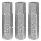 GRAPHITE Csavarhúzó bit imbusz H6, 25mm, 3db (56T529)