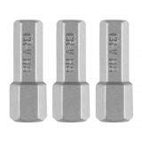 GRAPHITE Csavarhúzó bit imbusz H8, 25mm, 3db (56T528)