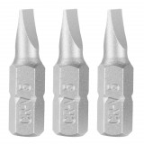 GRAPHITE Csavarhúzó bit lapos SL5X0,8, 25mm, 3db (56T546)