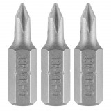 GRAPHITE Csavarhúzó bit PH0, 25mm, 3db (56T544)