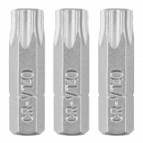 GRAPHITE Csavarhúzó bit T40, 25mm, 3db (56T518)