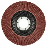 GRAPHITE Csiszolókorong lamellás 115x22.2mm, K100 fém-fa 55H984