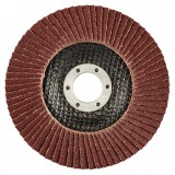 Graphite csiszolókorong lamellás 125 x 22.2mm, k100 fém-fa