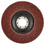 Graphite csiszolókorong lamellás 125 x 22.2mm, k60 fém-fa