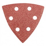 GRAPHITE Csiszolópapír deltacsiszolóhoz 93x93mm, K60, 5db., lyukas (55H764)