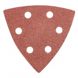 GRAPHITE Csiszolópapír deltacsiszolóhoz 93x93mm, K80, lyukas, 5db 55H765