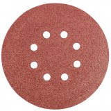 Graphite csiszolópapír, tépőzáras 150mm, k60, 5db., 8 lyukkal