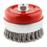 GRAPHITE DRÓTKORONG, FAZÉKKEFE SODROTT 100MM M14 (57H587)