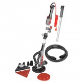 GRAPHITE Falcsiszoló 710W, 215mm, kerek és háromszögletű csiszolófej, LED világítással 3 év garanciával 59G264