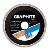 GRAPHITE Gyémánt vágókorong 125mm vizes 57H642