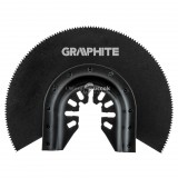GRAPHITE HCS félkör vágólap fához, multifunkciós géphez, 87mm, 200 fog 56H062