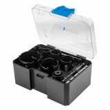 GRAPHITE Körkivágó készlet, bi-metál, HSS Co 8%, 19,25,32,38,51,64mm 57H923