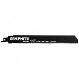 GRAPHITE Orrfűrészlap, HM, 228x24x1.25mm, 8TPI 56H037