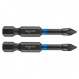 Graphite Torziós ütvecsavarozó bit PZ1 x 50mm, 2db. 56H521