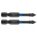 GRAPHITE Torziós ütvecsavarozó bit PZ1x50mm, 2db. (56H521)