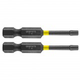 GRAPHITE Torziós ütvecsavarozó bit TX15x50mm, 2db 56H524